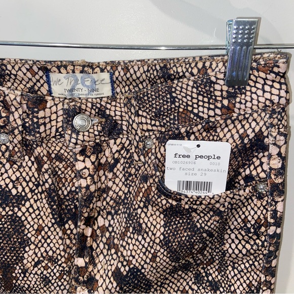 Free People Snake Skin Jeans - Picture 4 of 4
